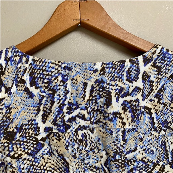 Velvet Heart snake skin print surplice dress - Picture 9 of 10